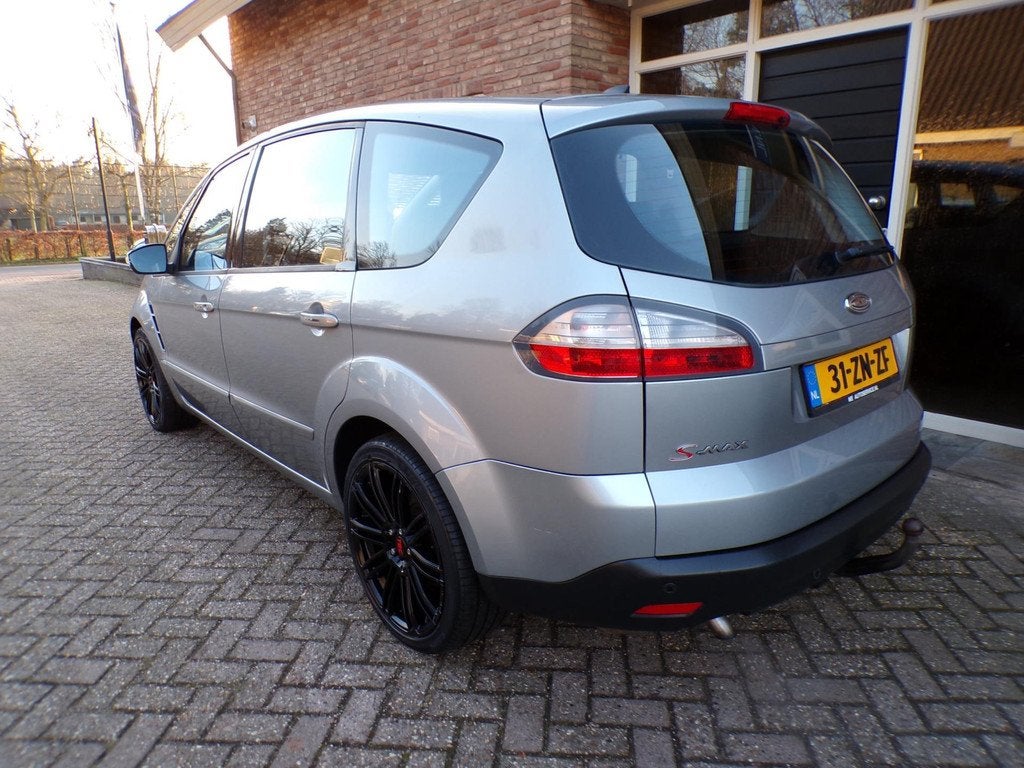 Ford S-Max 2.0-16V, Auto's, Ford, Voorwielaandrijving, Stof, Gebruikt, Zwart
