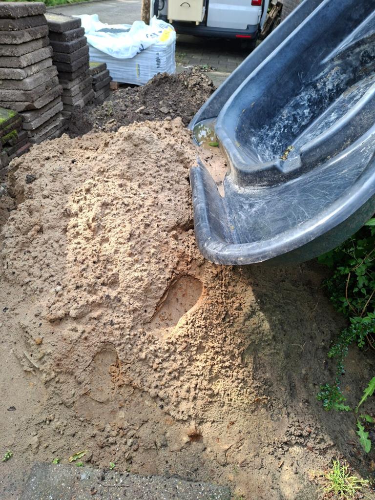 Gratis afhalen zand!, Tuin en Terras, Zand, Ophoogzand, Ophalen