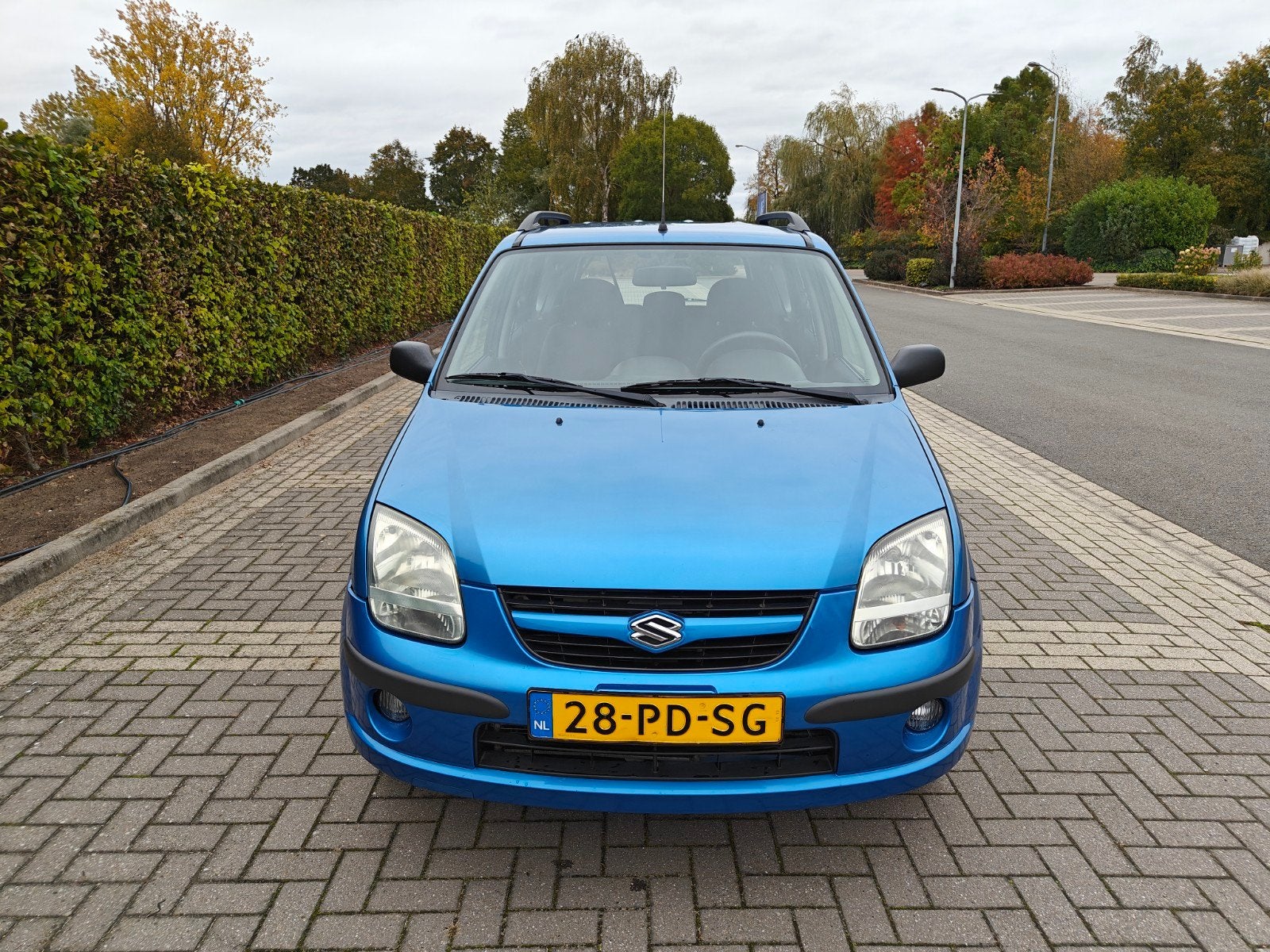 Suzuki Ignis 1.5 5D 2004 Handgeschakeld Blauw, Auto's, Voorwielaandrijving, Dealer onderhouden, 4 cilinders, Stationwagon