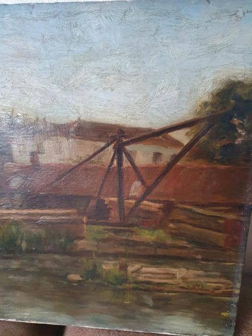 werf Simon Jacob Tevel Alkmaar of Bergen Scheen., Antiek en Kunst, Ophalen