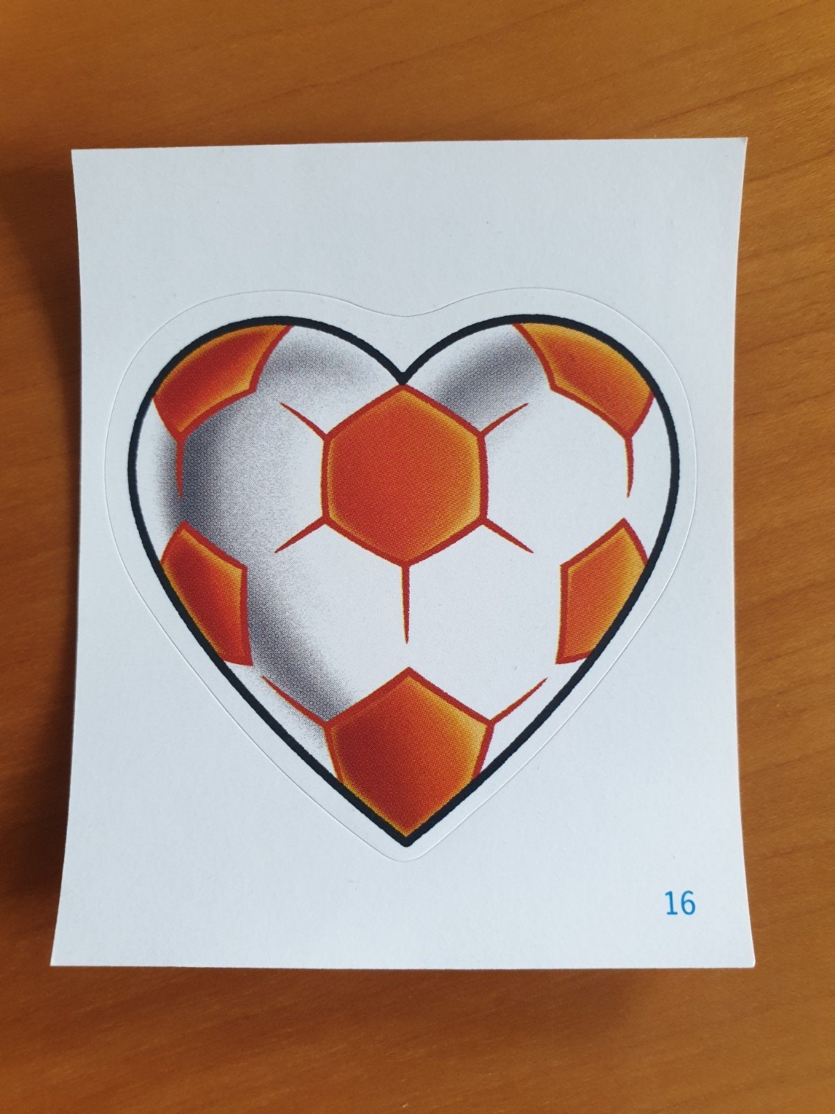 AH Raamsticker🧡⚽️🧡, Ophalen of Verzenden, Nieuw, Sport