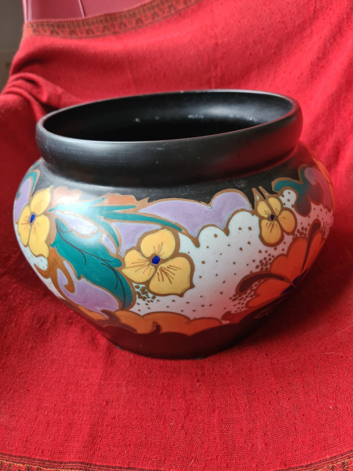 Gouds Plateel cachepot Eskaf 276, Antiek en Kunst, Ophalen