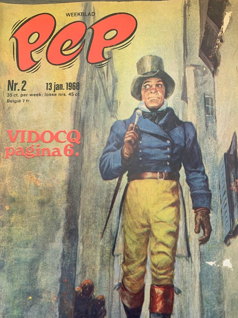 Weekblad PEP nr 2 -j 13 anuari 1968, Boeken, Eén stripboek, Ophalen of Verzenden, Gelezen