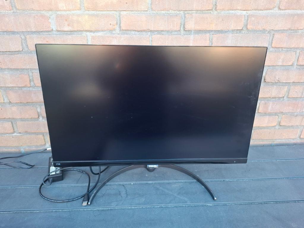 Philips 276e8v 4k scherm 27inch, Computers en Software, Monitoren, Ophalen, IPS, HDMI, 60 Hz of minder