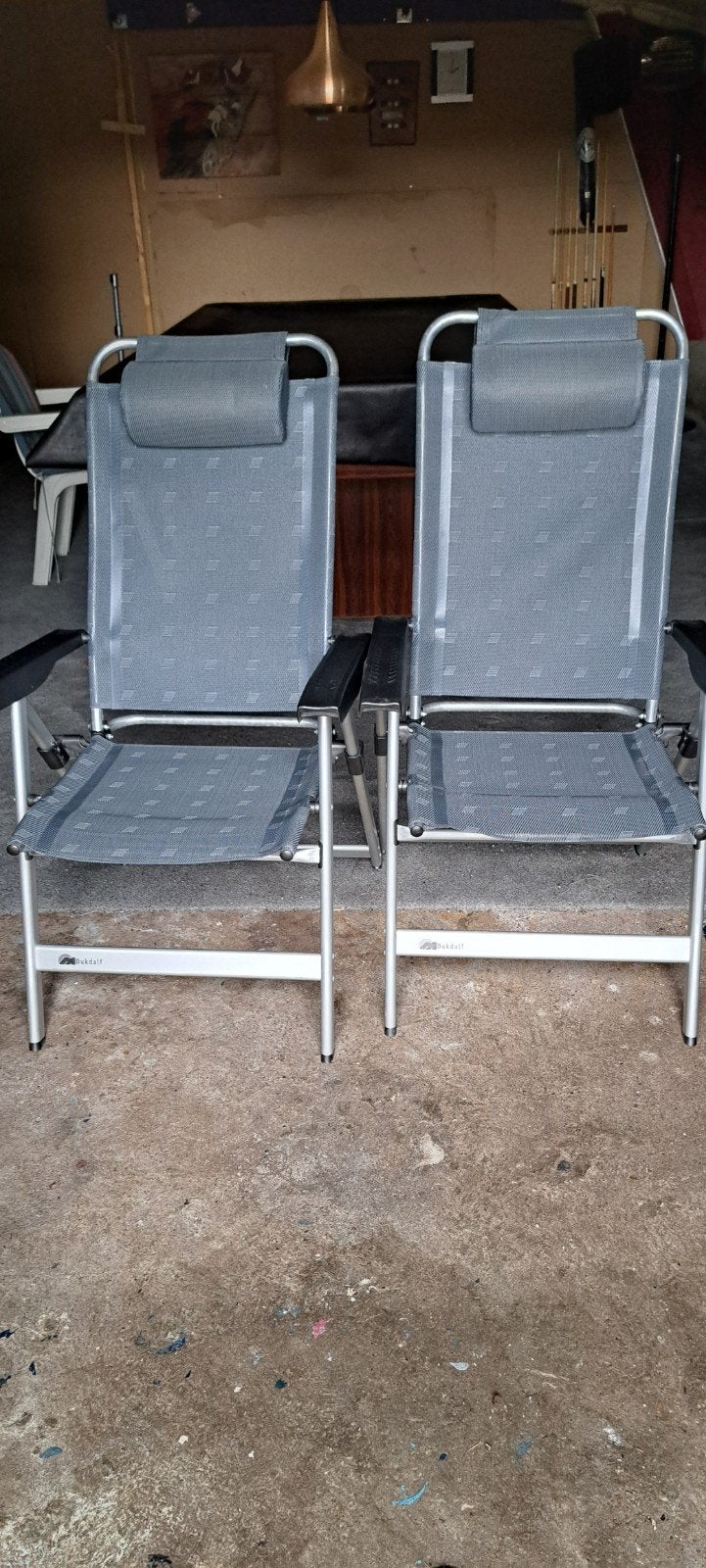 2 camping stoelen., Ophalen, Gebruikt, Campingstoel