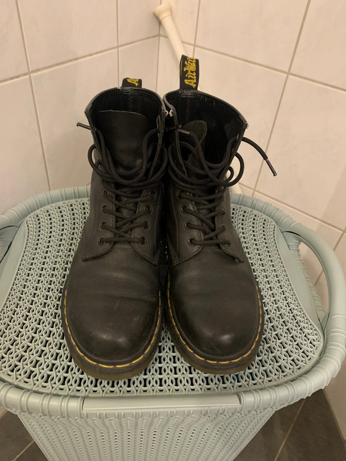 Dr Martens schoenen. 1460 pascal., Ophalen of Verzenden, Gedragen, Zwart