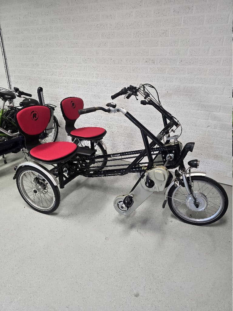 Elektrische van Raam FUN2GO duofiets (Nieuwe accu), Gebruikt, Raam, Ophalen of Verzenden, Raam