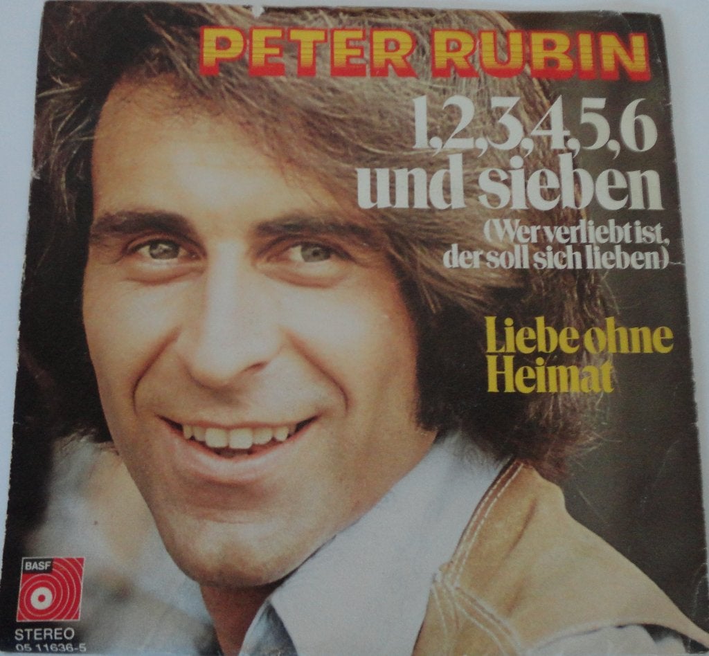 Peter Rubin > 1,2,3,4,5,6 und Sieben, Ophalen of Verzenden, Gebruikt, 7 inch, Pop