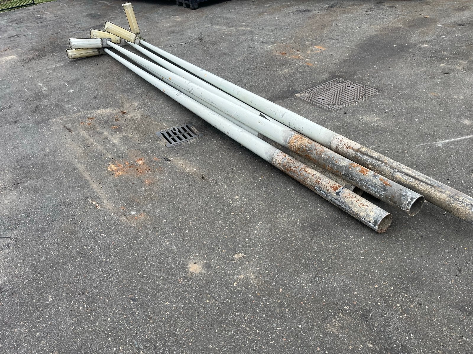 6x Lantaarnpalen 5 meter, Ophalen, Gebruikt, Minder dan 50 watt, Overige typen