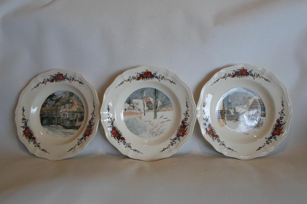 Sarreguimines Obernai France Borden, Antiek en Kunst, Ophalen of Verzenden