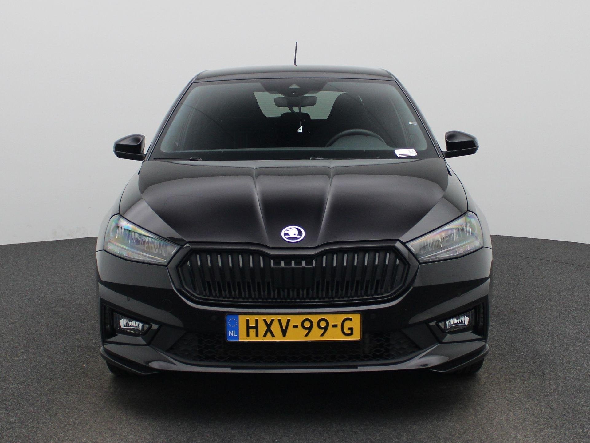 Skoda Fabia 1.0 TSI Monte Carlo | Verwarmbare voorstoelen |, Auto's, 12 maanden, Gebruikt, Euro 6, Zwart