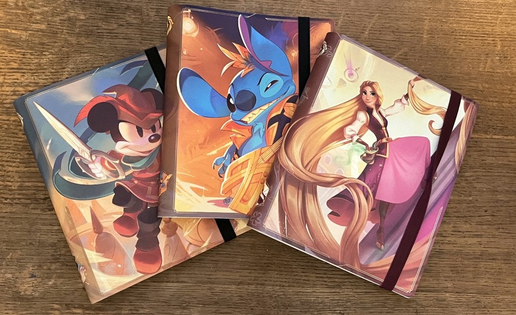 Disney Lorcana collector binders 3x, Verzamelen, Ophalen of Verzenden, Overige figuren, Zo goed als nieuw, Plaatje of Poster