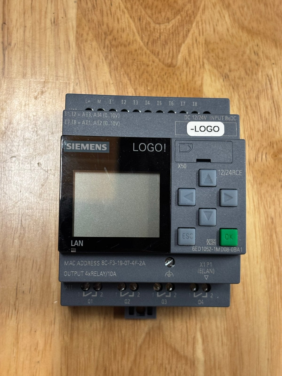 Siemens LOGO! 8 12/24 RCE PLC, Hobby en Vrije tijd, Ophalen of Verzenden