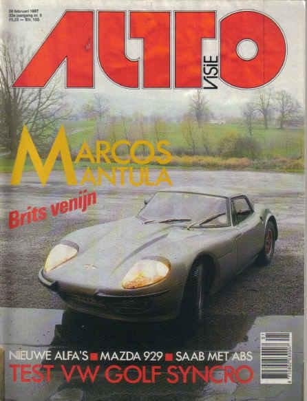 Autovisie 5 1987 : VW Golf Syncro - Alfa Romeo 75 - Austin, Ophalen of Verzenden, Gelezen, Algemeen