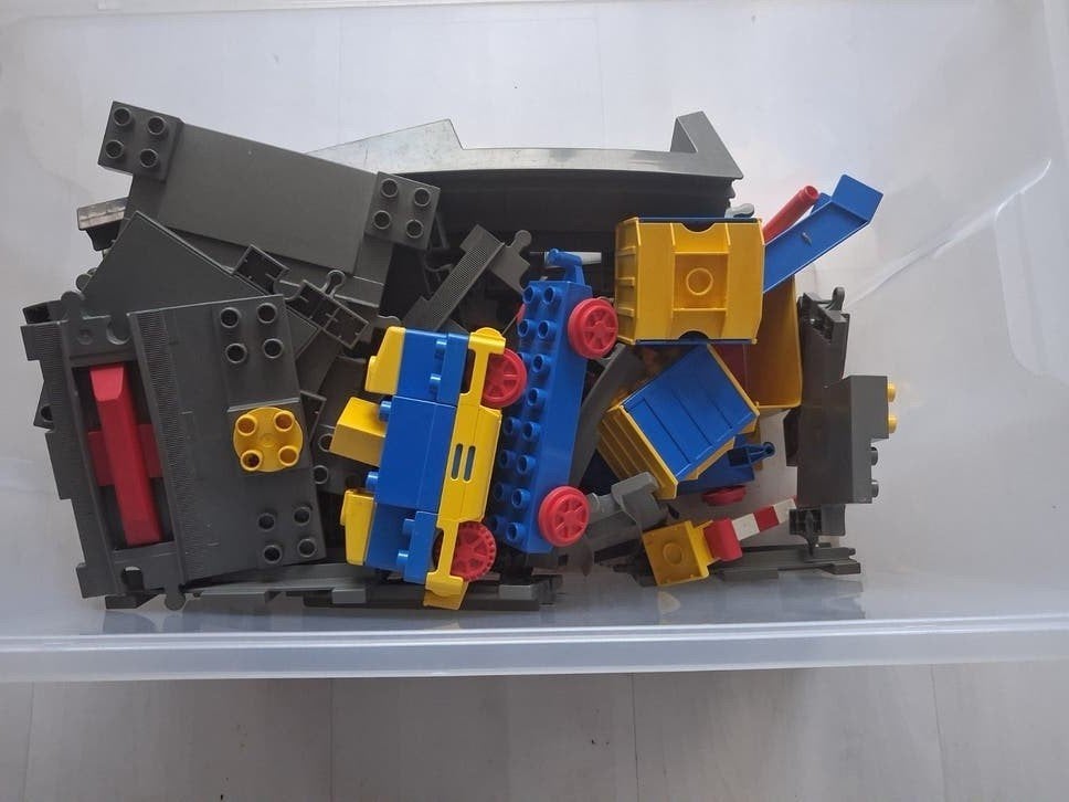 lego trein duplo, Ophalen of Verzenden, Gebruikt