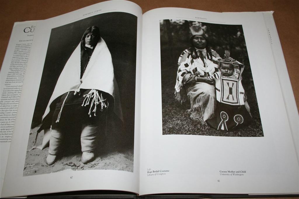 Edward S. Curtis — Groot fotoboek Noord-Amerikaanse Indianen, Ophalen of Verzenden, Gelezen, Fotografen