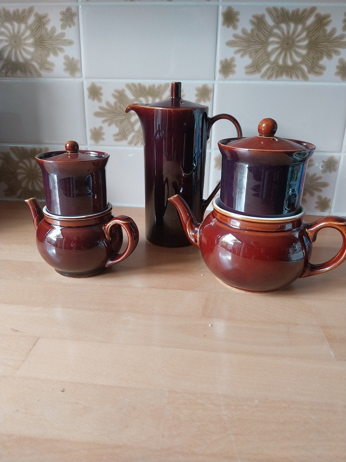 Koffiekan, koffiekannetje en chocoladekan jaren '60, Ophalen