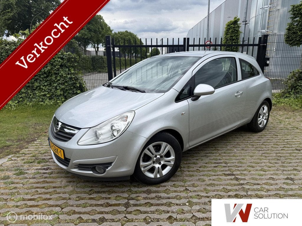 Opel Corsa 1.2-16V Business NAP AIRCO CRUISE, Voorwielaandrijving, 450 kg, 1229 cc, Origineel Nederlands