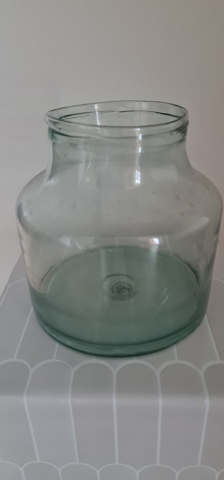 Bloomon glazen vaas, transparant, zo goed als nieuw, Ophalen, Zo goed als nieuw, Transparant, Glas