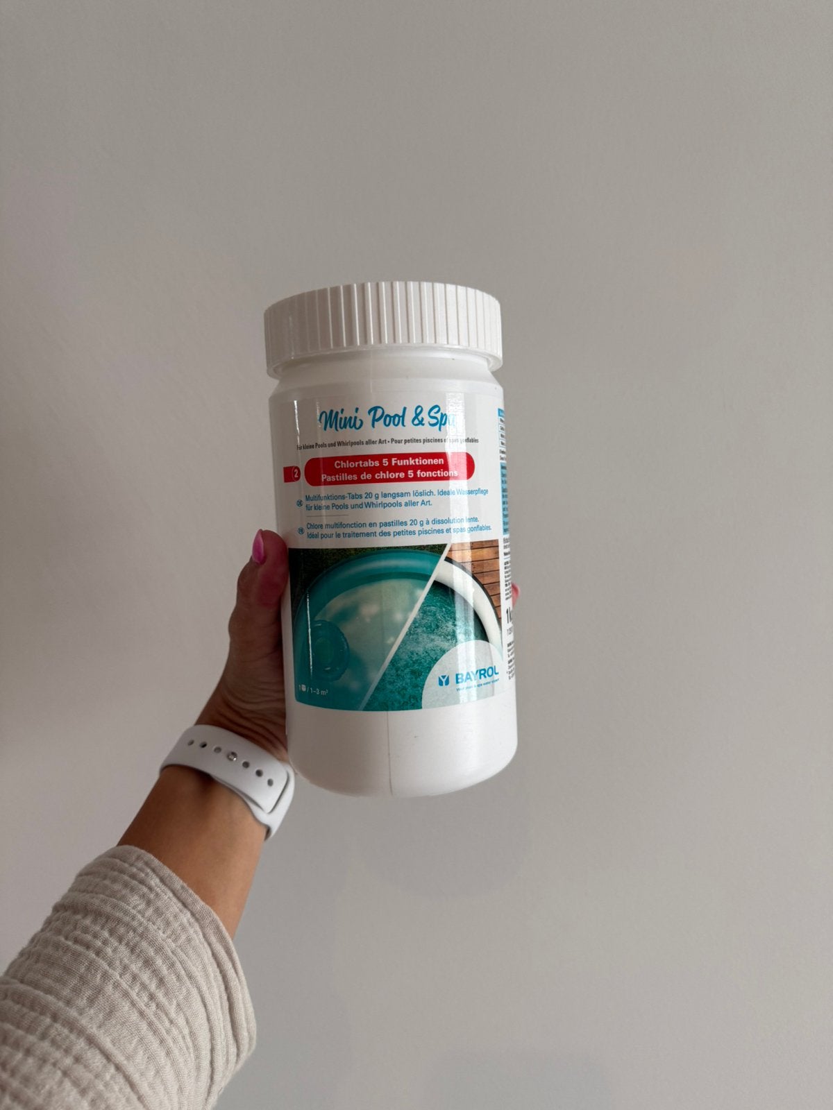 Nieuw 1kg Mini Pool & Spa chloor tabletten chlorine 20gr ps, Ophalen of Verzenden, Nieuw, Reinigingsmiddel