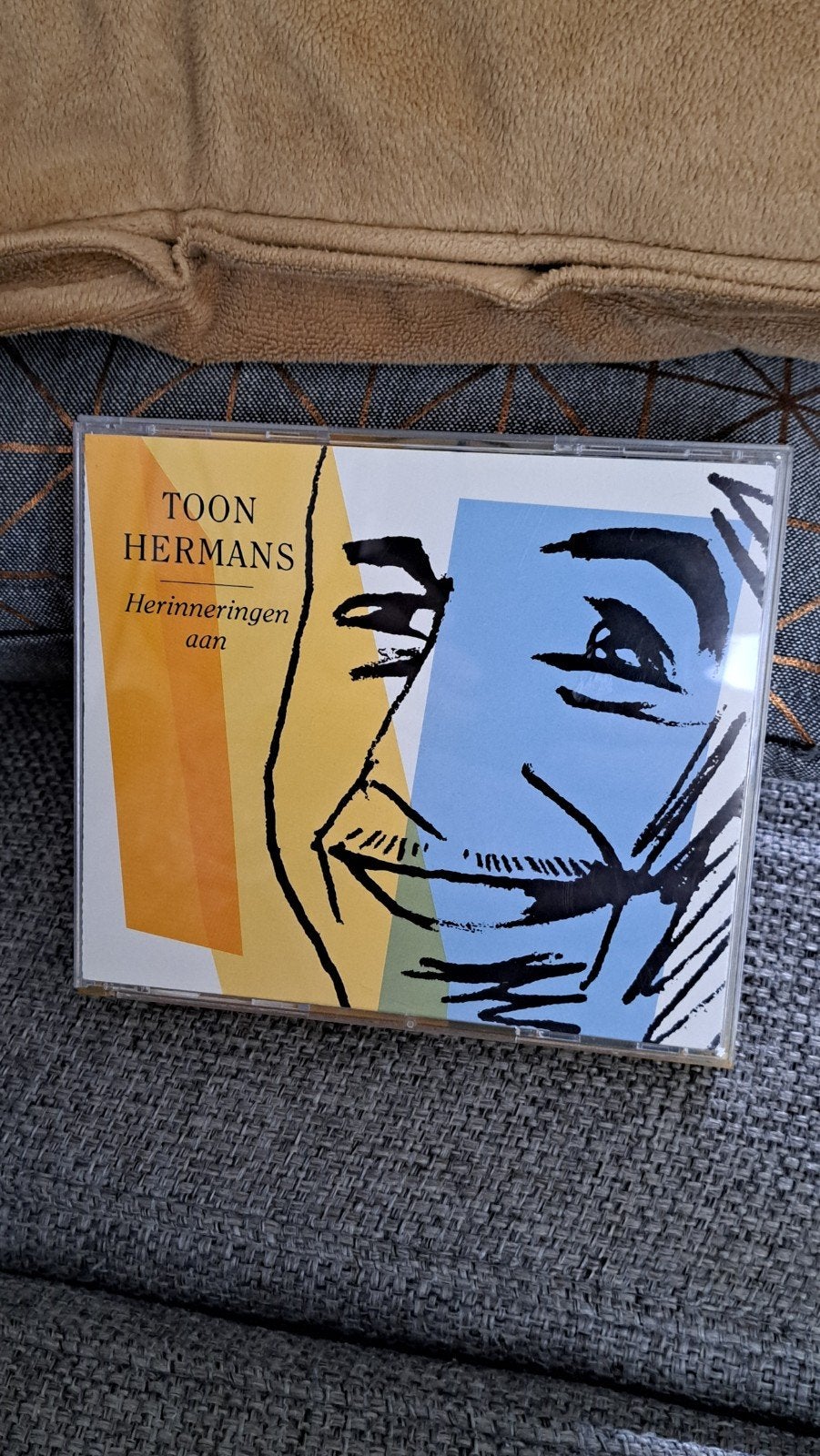 3 cd box  TOON HERMANS  herinneringen aan, Boxset, Ophalen of Verzenden, Zo goed als nieuw, Inclusief boekje