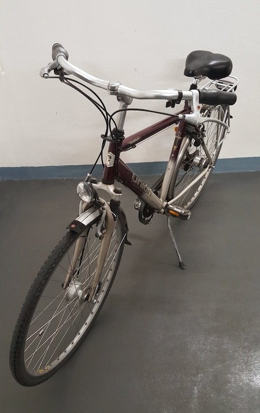 Union Goldrun herenfiets tourfiets zgan, Fietsen en Brommers, Versnellingen, Zo goed als nieuw, 57 tot 61 cm, Ophalen