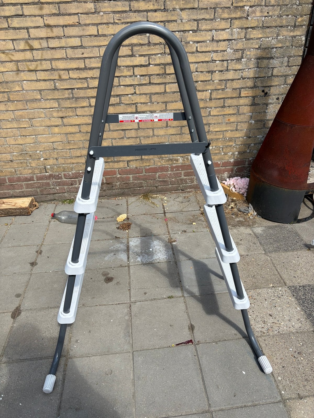 Zwembadtrap - Stevige en veilige ladder voor uw zwembad, Ophalen, Gebruikt, Ladder