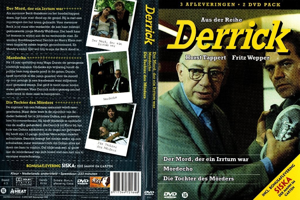 Derrick, Der mord, der ein irrtum war,..., Vanaf 16 jaar, Ophalen of Verzenden, Zo goed als nieuw