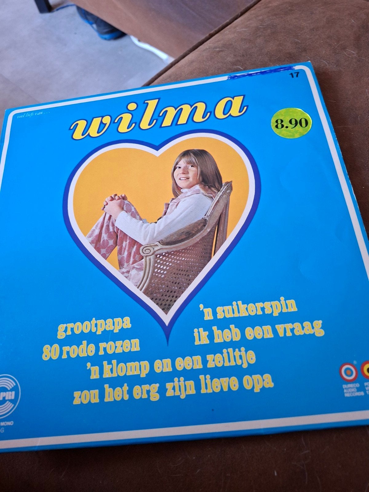 lp wilma, Ophalen of Verzenden, Zo goed als nieuw, Overige formaten, Levenslied of Smartlap