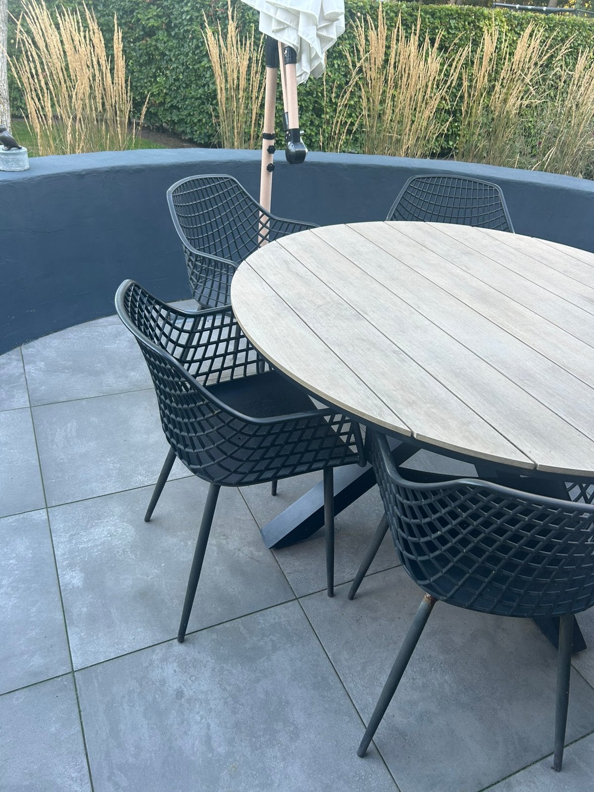 Tuinstoelen (Webbing) 6 stuks, Ophalen, Zo goed als nieuw, Kunststof