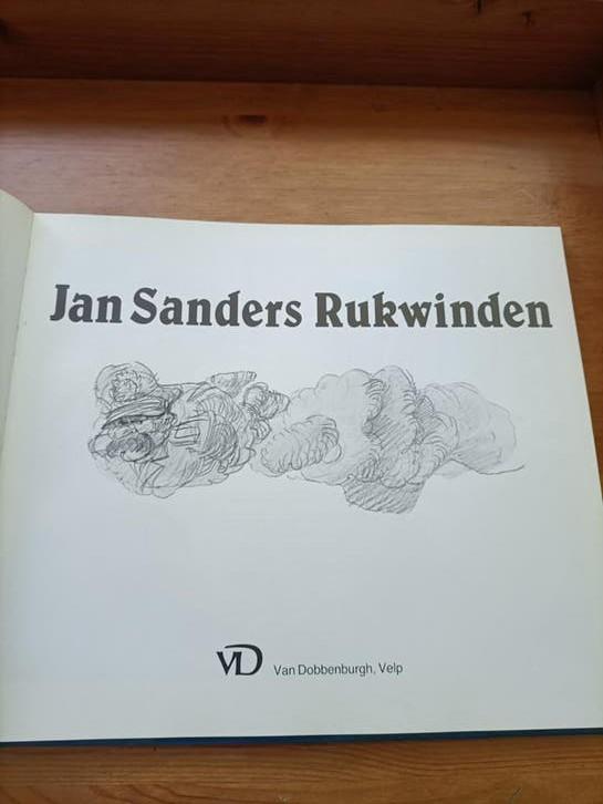 Jan Sanders Rukwinden - Geïllustreerd Boek, Ophalen of Verzenden, Gelezen, Jan Sanders, Nederland