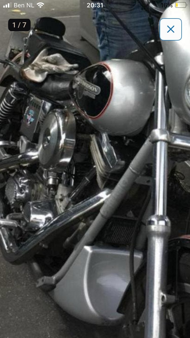 Airscoop en achterlicht lens met beazel, Motoren, Onderdelen | Harley-Davidson, Ophalen of Verzenden