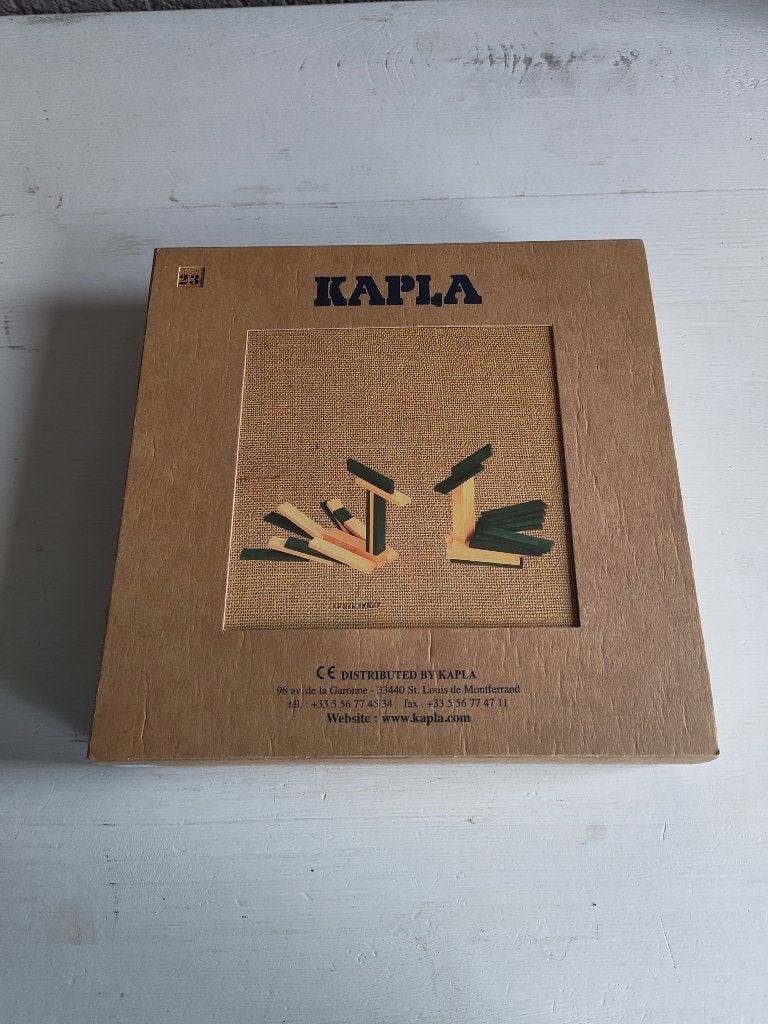 KAPLA Bouwplankjes - Creatief Houten Speelgoed c, Kinderen en Baby's, Speelgoed | Houten speelgoed, Ophalen of Verzenden, Zo goed als nieuw