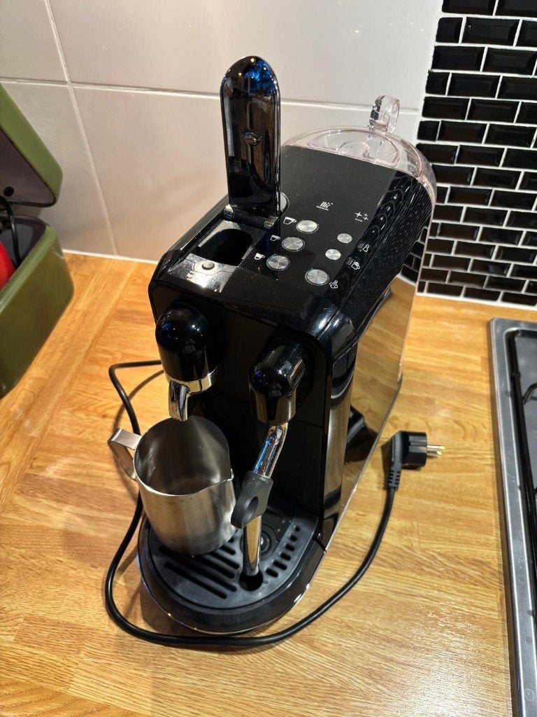 Sage nespresso creatista uno, Ophalen, Koffiepads en cups, Gebruikt, Koffiemachine