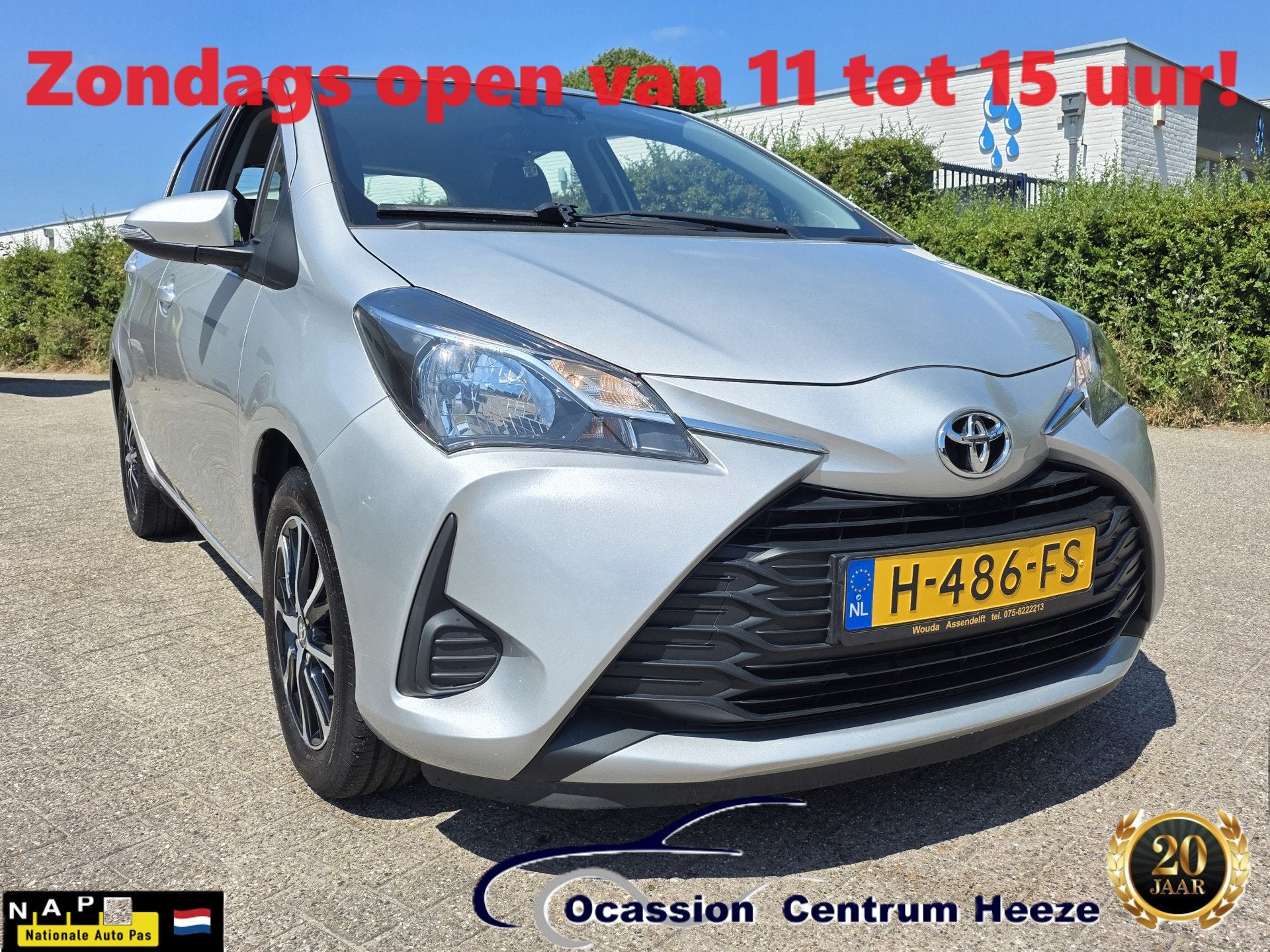 Toyota Yaris 1.0 VVT-i Connect, 1e Eig! Camera! Carplay! Apk, Dealer onderhouden, Stof, Euro 6, 730 kg