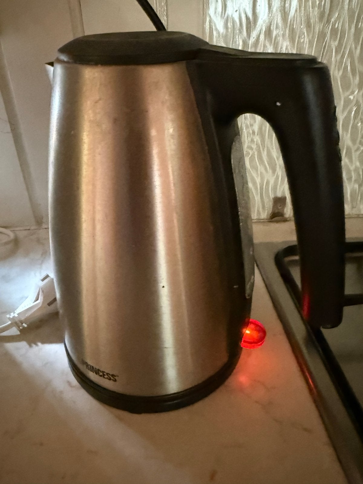 Princess Waterkoker RVS - Gebruikt, 1 tot 2 liter, Ophalen of Verzenden, Gebruikt, Rvs