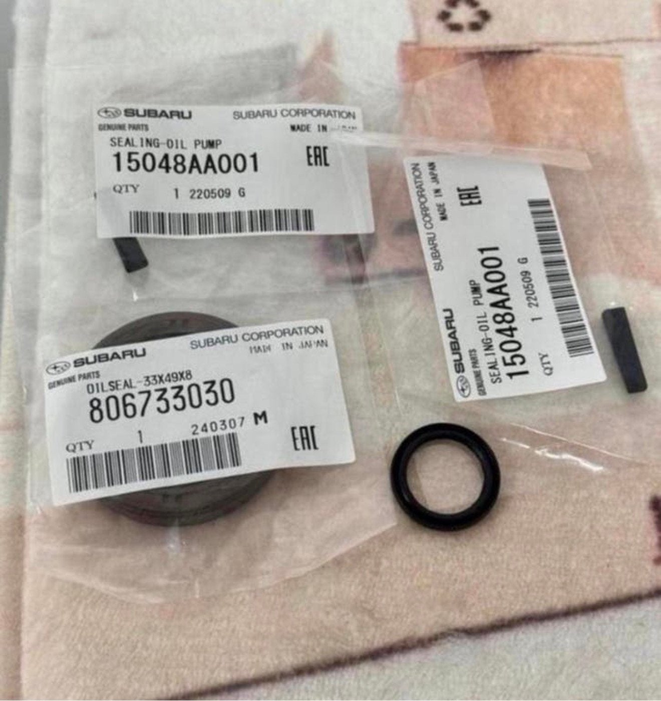 Oliepomp Afdichtingsset Subaru Impreza Turbo 1992-2018, Ophalen of Verzenden, H, H, H