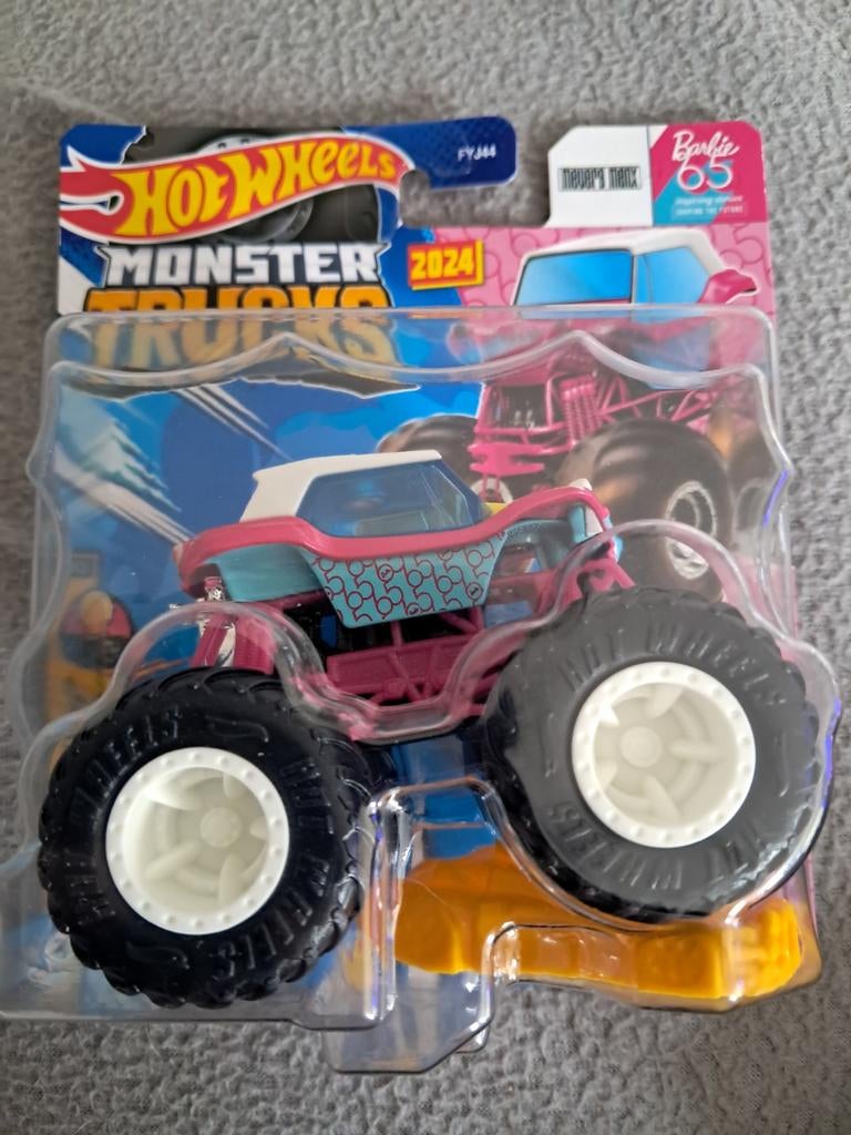 Hot Wheels Monster Trucks Barbie 65 Years nieuw in verpakkin, Ophalen of Verzenden, Nieuw, Auto