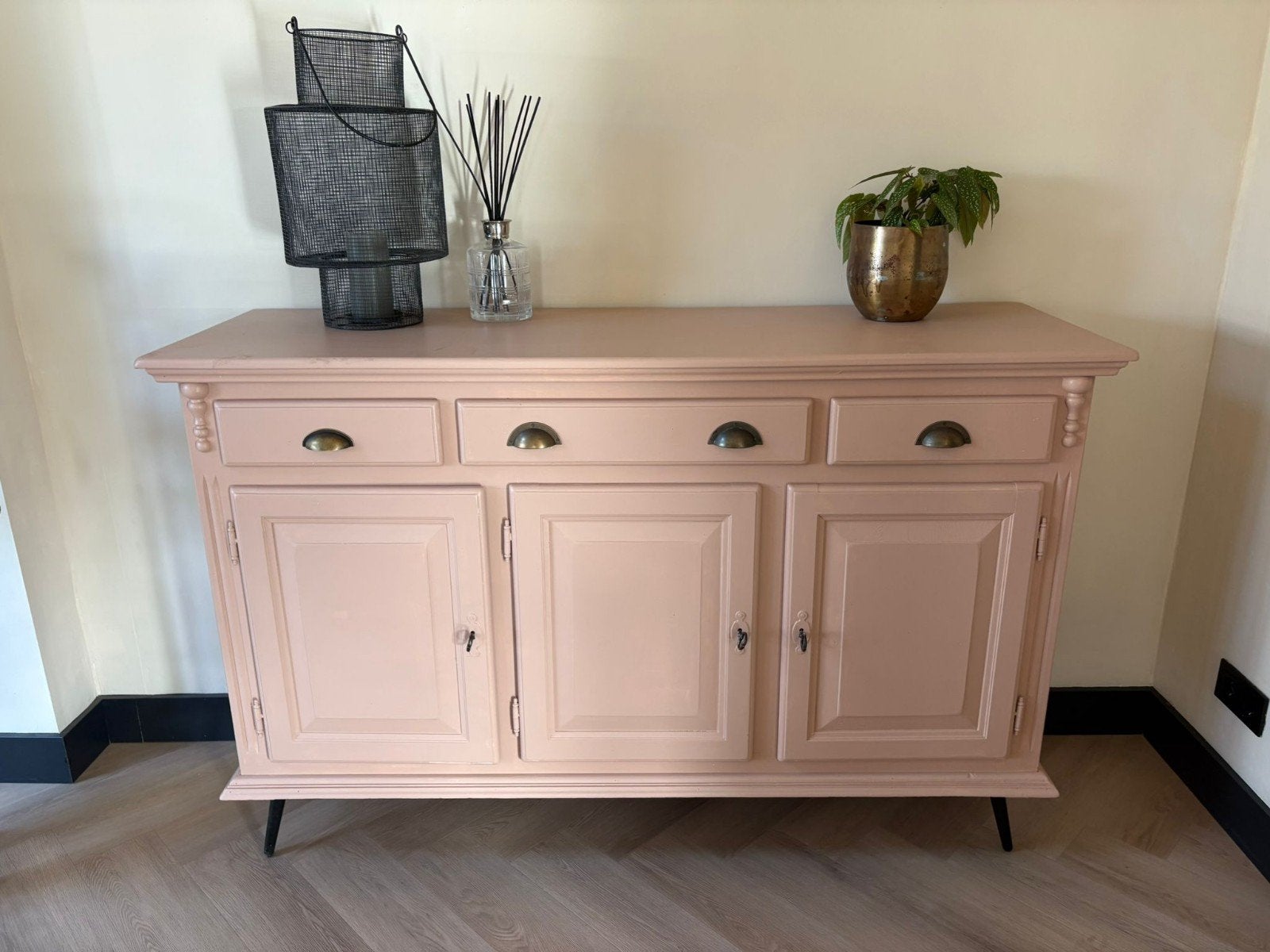 Dressoir met lades en deuren, Ophalen, Gebruikt, Landelijke/Vintage, Met deur(en)