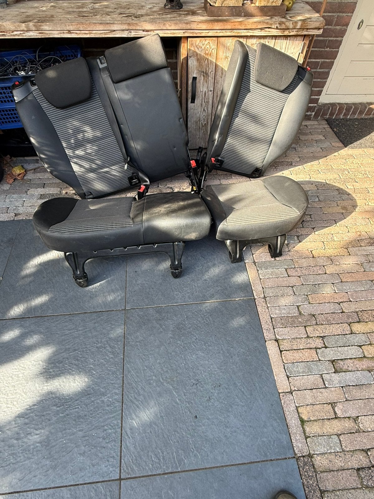 Complete achterbank Mercedes bklasse w145, Ophalen, Gebruikt, Mercedes-Benz