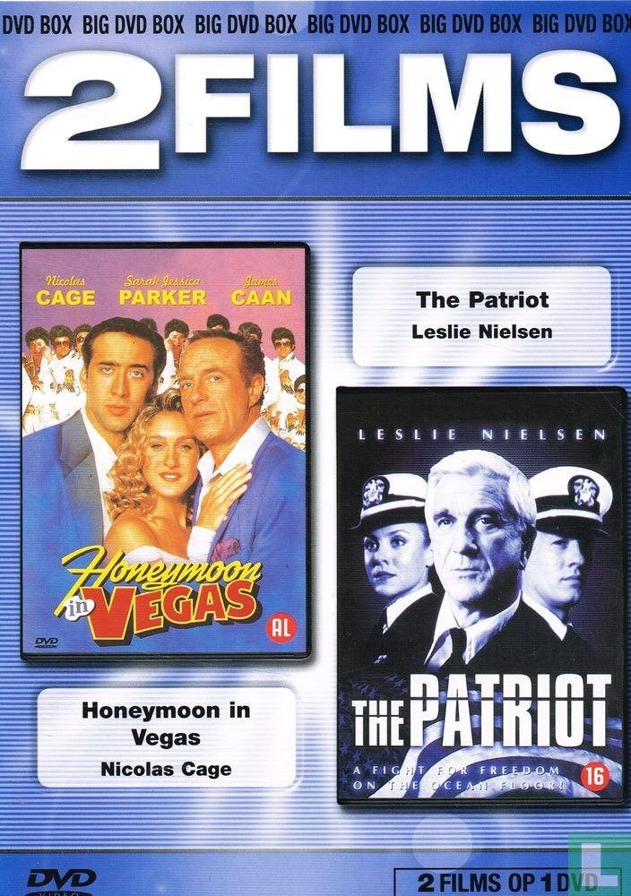 Honeymoon in Vegas / The patriot (2 films), Vanaf 16 jaar, Nederlands, Overige genres, Ophalen of Verzenden