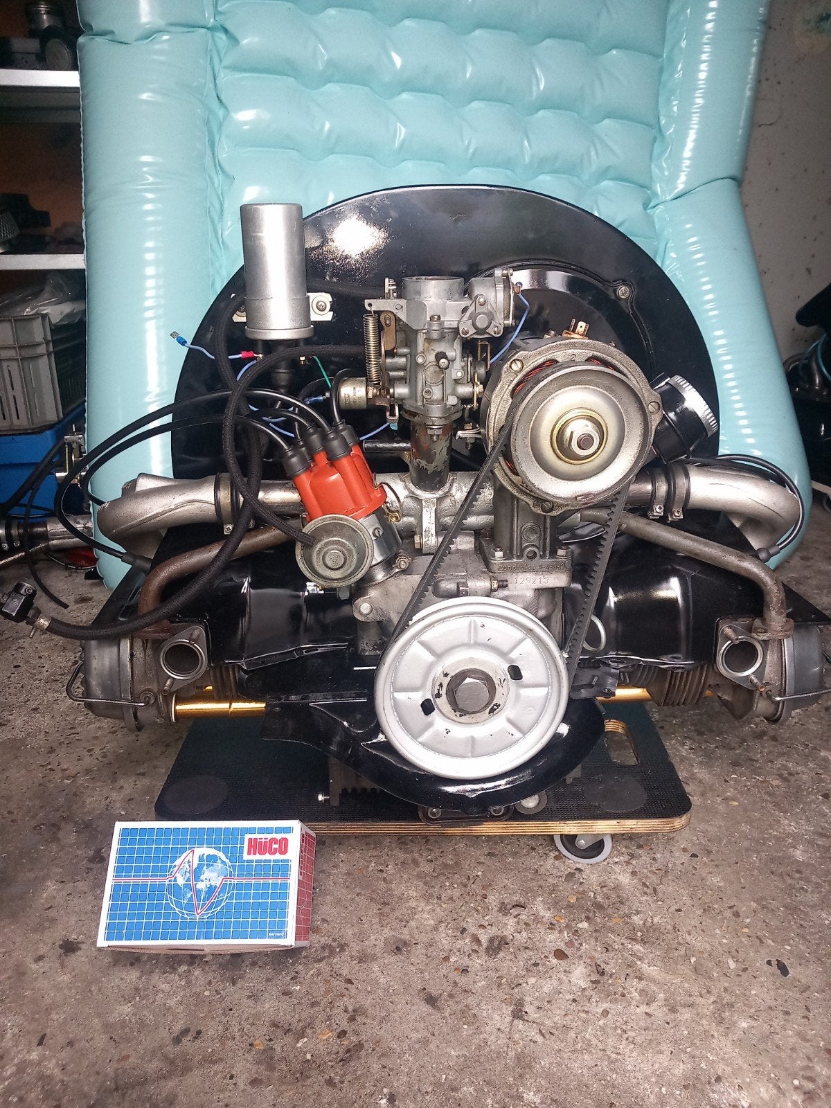 Gereviseerde 1600cc kever motor, Auto-onderdelen, Motor en Toebehoren, Ophalen of Verzenden, Gereviseerd, Volkswagen