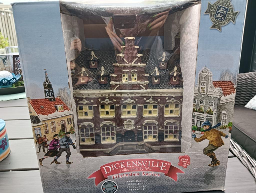 Dickensville Elfsteden Series kanselerij Leeuwarden, Nieuw, Meerkleurig, Ophalen of Verzenden, Overige materialen