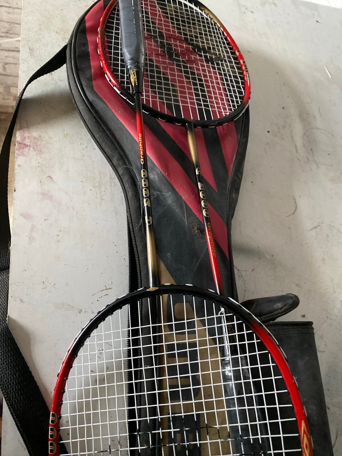 Badminton rackets met Umbro hoes, Ophalen, Nieuw, Racket(s)