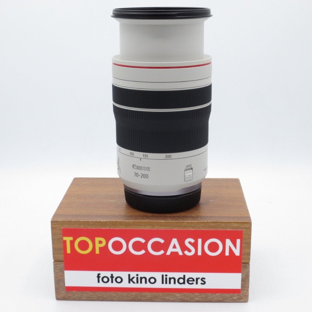 OCCASION: Canon RF 70-200 F4 L IS USM, Audio, Tv en Foto, Gebruikt, Canon, Canon RF, Handmatige focus