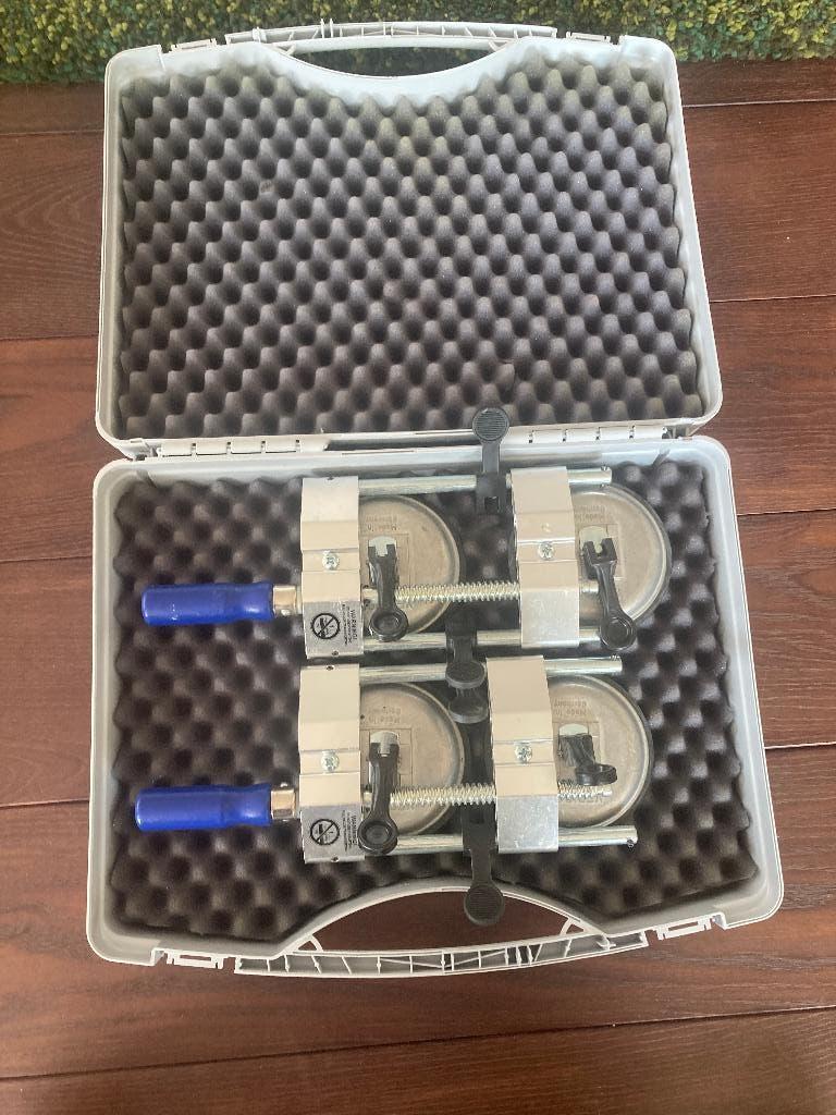 Bohle Veribor Platenspanner spannen, openen en sluiten,, Ophalen of Verzenden, Zo goed als nieuw