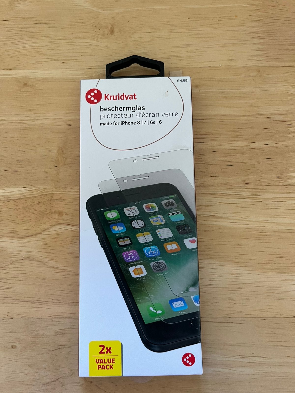 Beschermglas iphone 6/7/8, Telecommunicatie, Ophalen, Zo goed als nieuw, IPhone 6