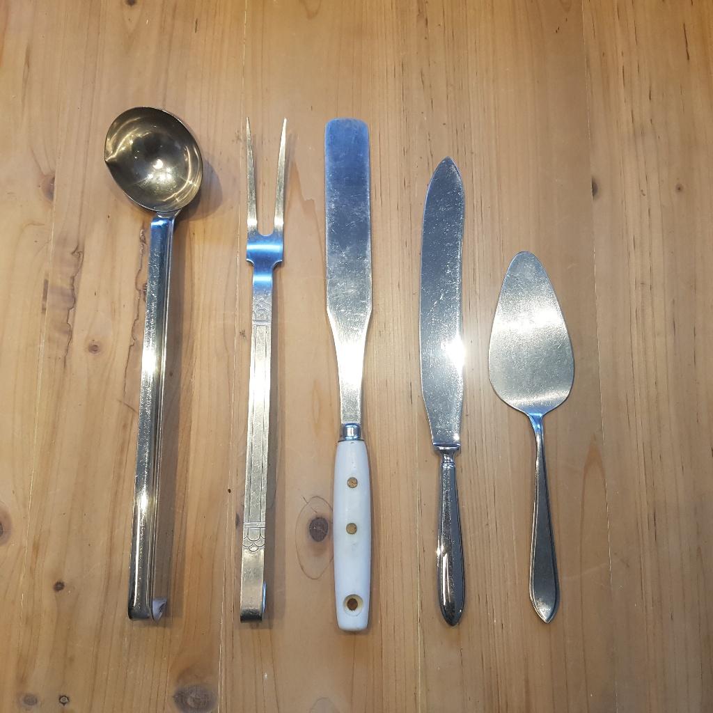 Divers bestek 5x, Huis en Inrichting, Keuken | Bestek, Ophalen of Verzenden, Rvs of Chroom