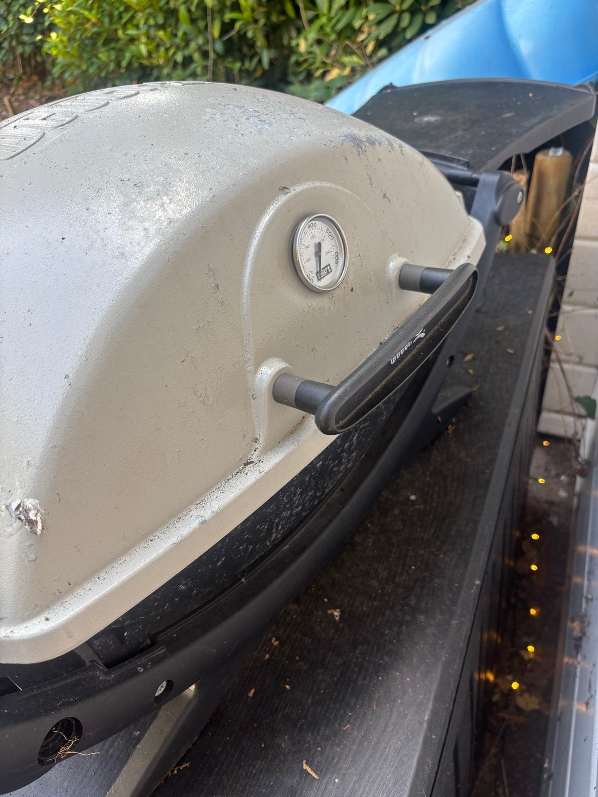 Gebruikte Weber Q2000 Gasbarbecue met Thermometer, Ophalen, Gebruikt