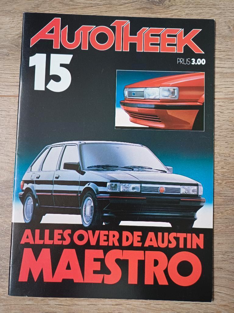 Austin Maestro Autotheek brochure uit 1984, Boeken, Auto's | Folders en Tijdschriften, Zo goed als nieuw, Overige merken, Verzenden